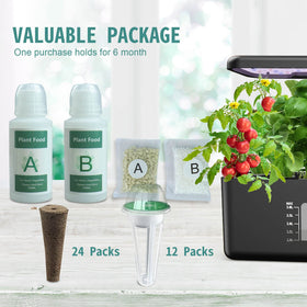 VOCRS nutrient A&B set provides balanced feeding for healthy plant growth.