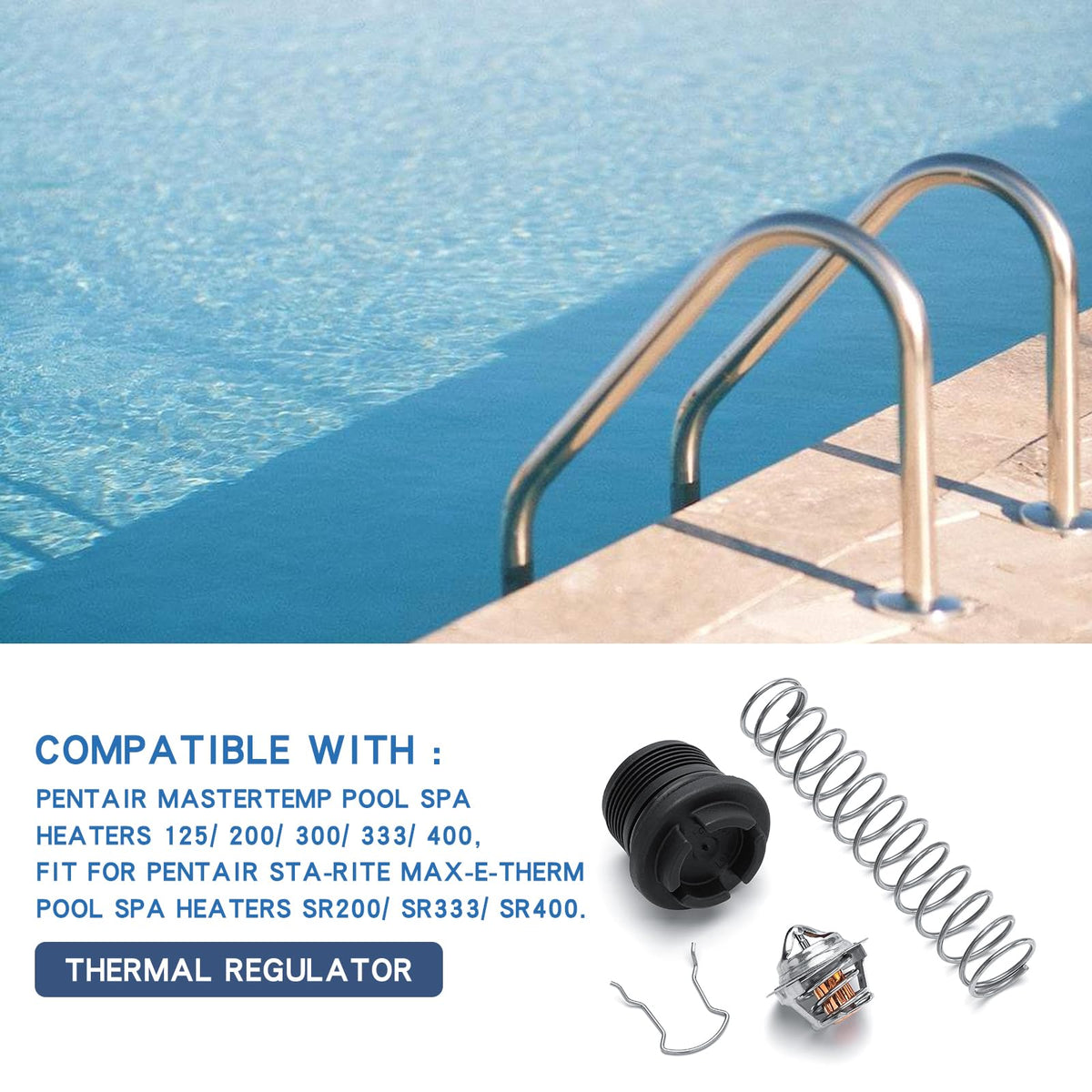 VODCACA replacement part aiding quick temperature adjustment in pool heater