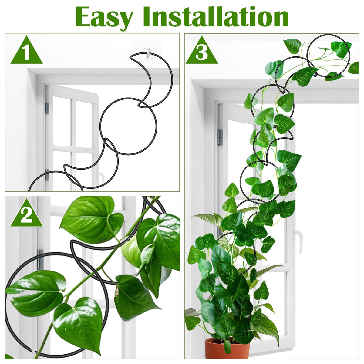 Vodolo practical DIY gardening accessory for wall or fence installation