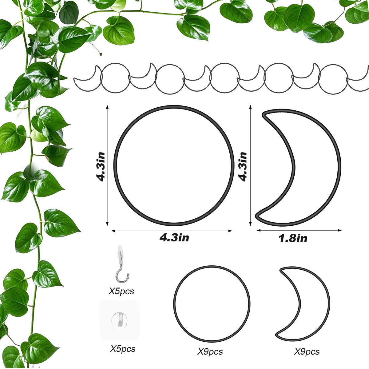 Vodolo stainless steel climbing trellis with matte anti-rust finish