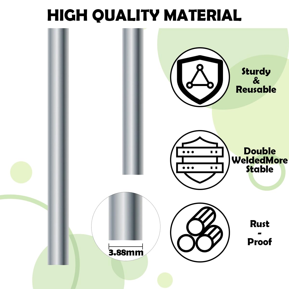 Voittozege H-frame stake, quick install for yard displays.