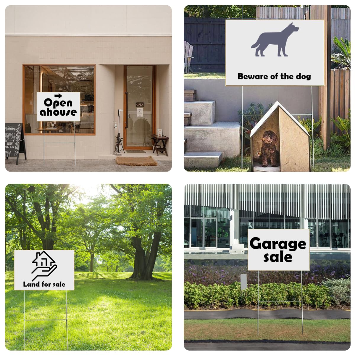 Voittozege outdoor advertising stake suitable for open-air use.
