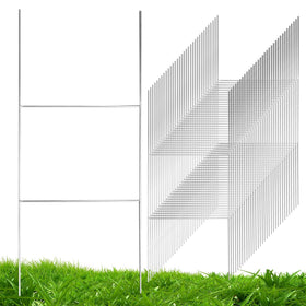 Voittozege yard sign stake in H-frame design, durable for outdoor displays.