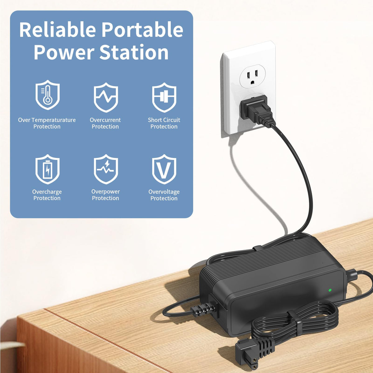 VOJSALDR 8.8 ft cord provides flexible reach during poolside maintenance.