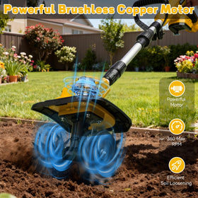 Vokoroad tiller features brushless motor delivering up to 360RPM
