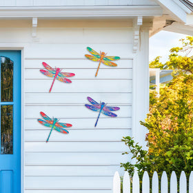 VOKPROOF dragonfly wall art hollow patterns add dimensional interest