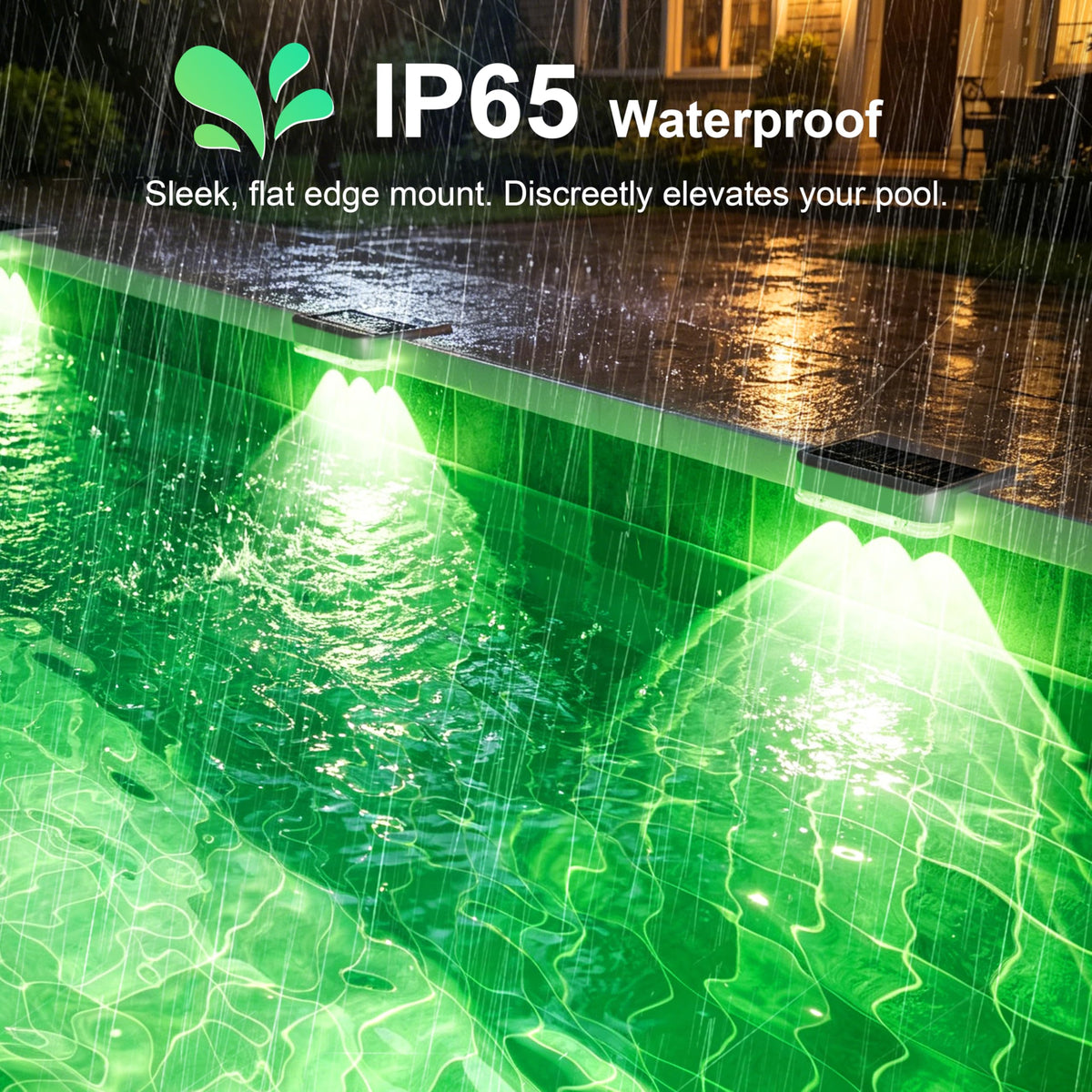 Easy tool-free installation for VOLISUN pool lights with flexible mounting options