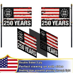 VOLTA flag stitching detail, heavy-duty construction for reliable outdoor use.