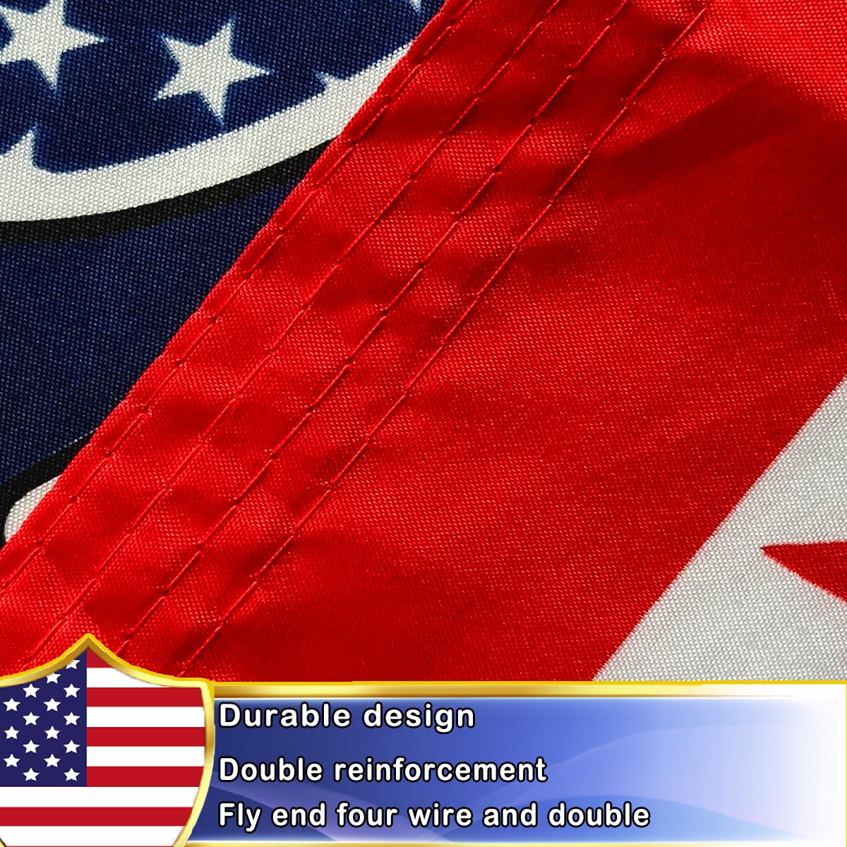  Volta Memorial Day and Fourth of July banner displayed outdoors