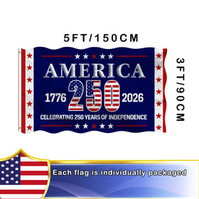 Volta patriotic flag suitable for indoor and outdoor display spaces
