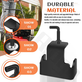 Voltridge blade removal tool clamp handle in action for safe blade removal