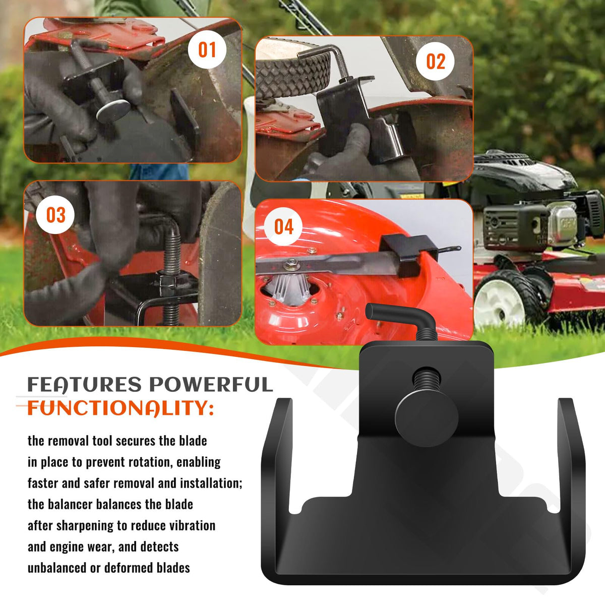 Voltridge blade removal tool durable metal construction for lasting use