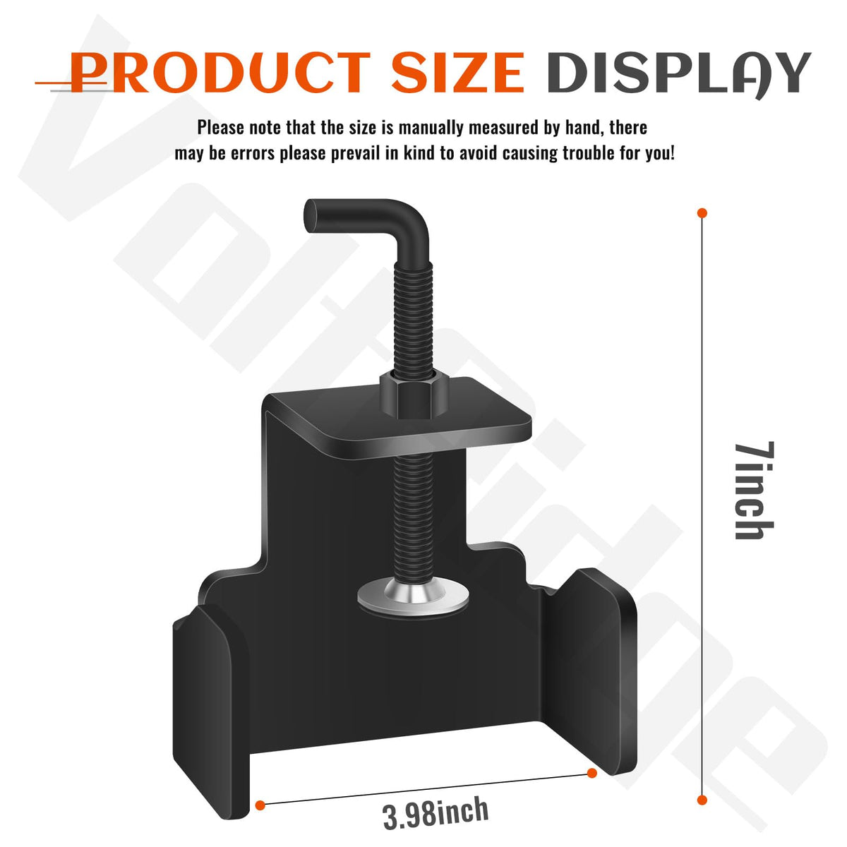 Voltridge blade removal tool side view highlighting durable metal construction