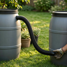 Volwiqu easy tool-free installation for quick rainwater storage