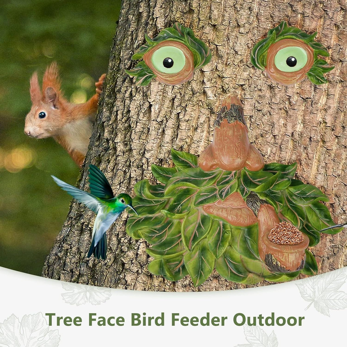 Vomiceak 12-inch bird feeder tube invites small birds.