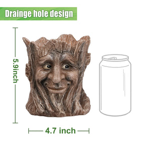 Vomiceak bottom drainage hole and plug for controlled watering.