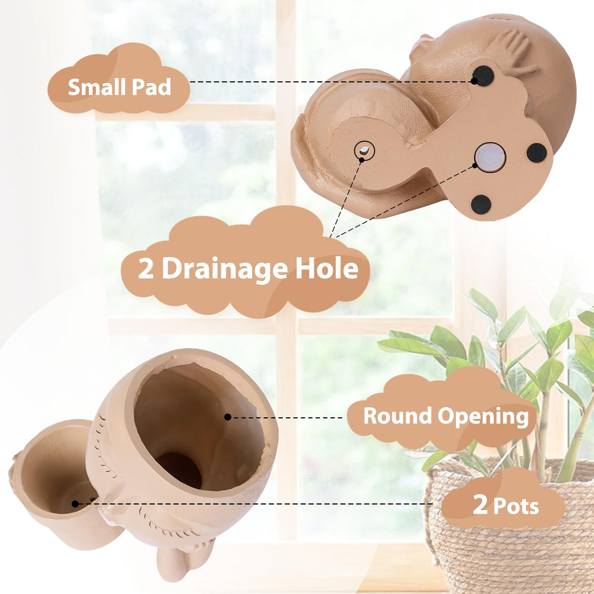 vomiceak face planter features a unique design ideal for DIY styling