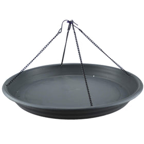 Vomvomp 16-inch bird seed catcher tray hanging to reduce ground mess.