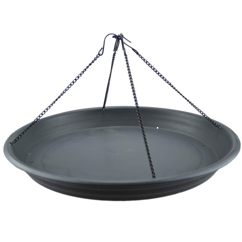 Vomvomp 16-inch bird seed catcher tray hanging to reduce ground mess.