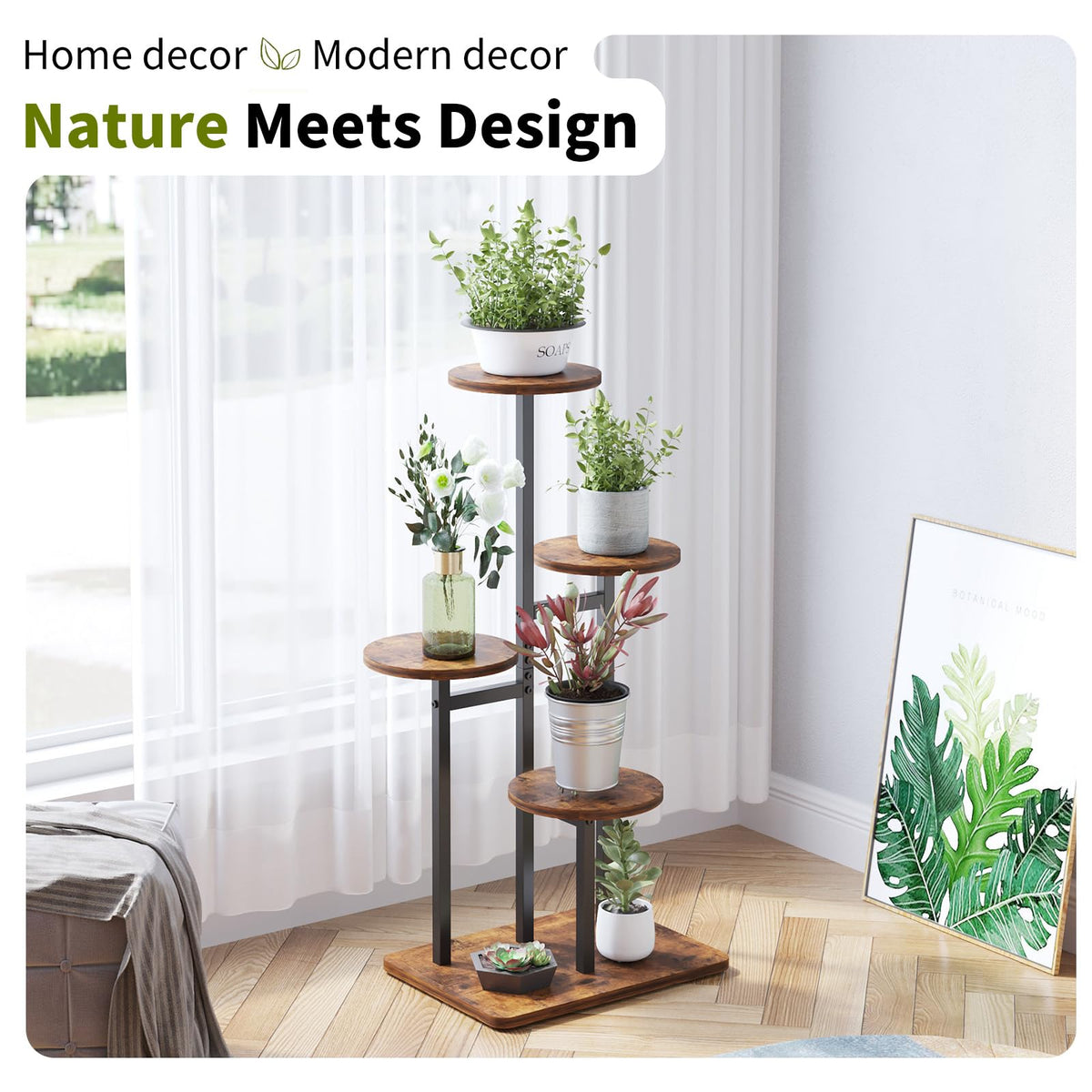 Vondream Greenery habitat for small spaces maximizes plant collections