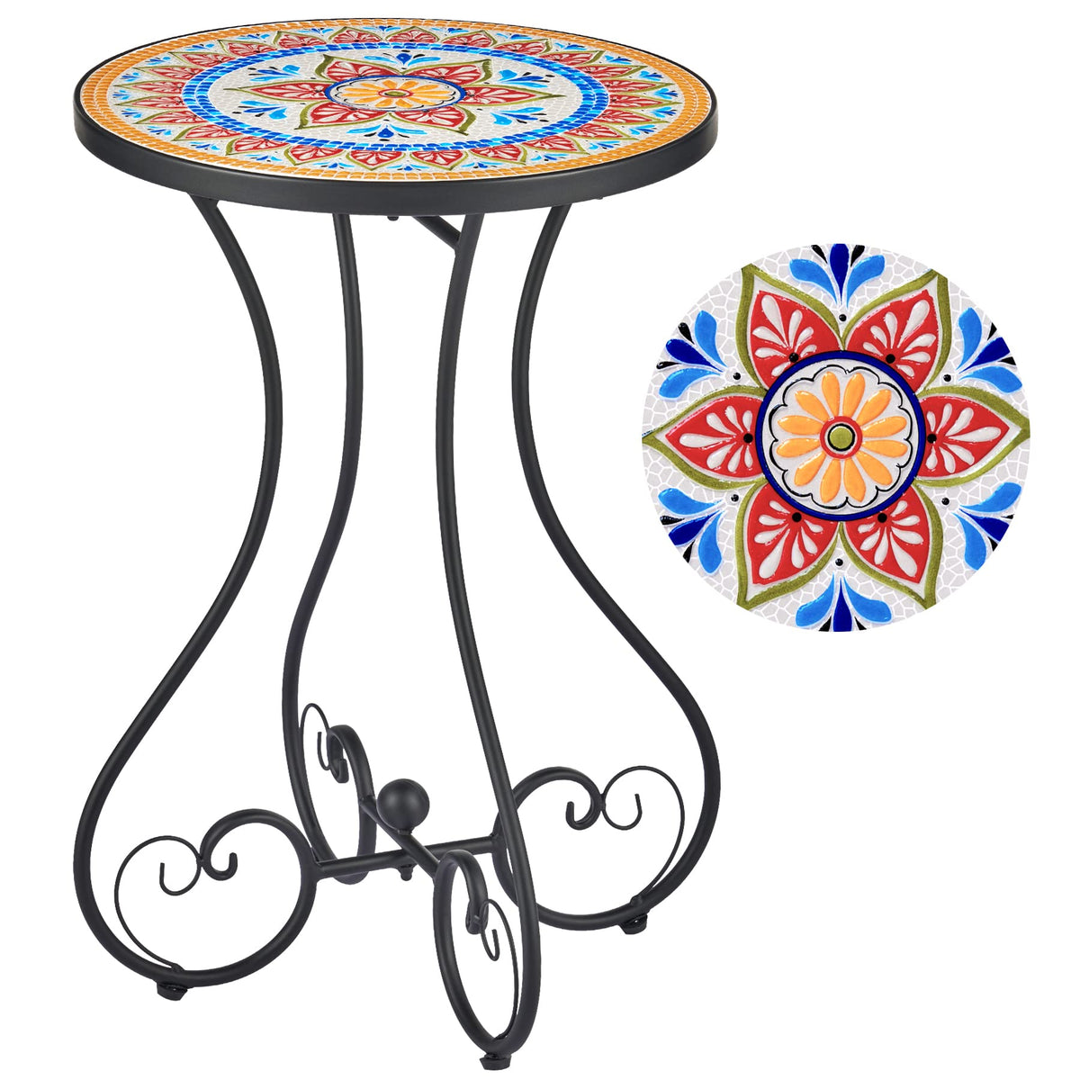 VONLUCE versatile table for patios, balconies, gardens, or living spaces