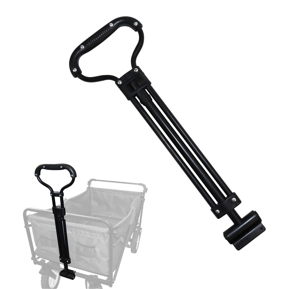 VOONKE wagon pull-handle extension enables adjustable length for easy towing.