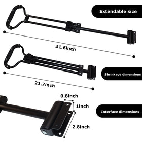 VOONKE wagon pull-handle fitment with fixed metal frame for stable towing.