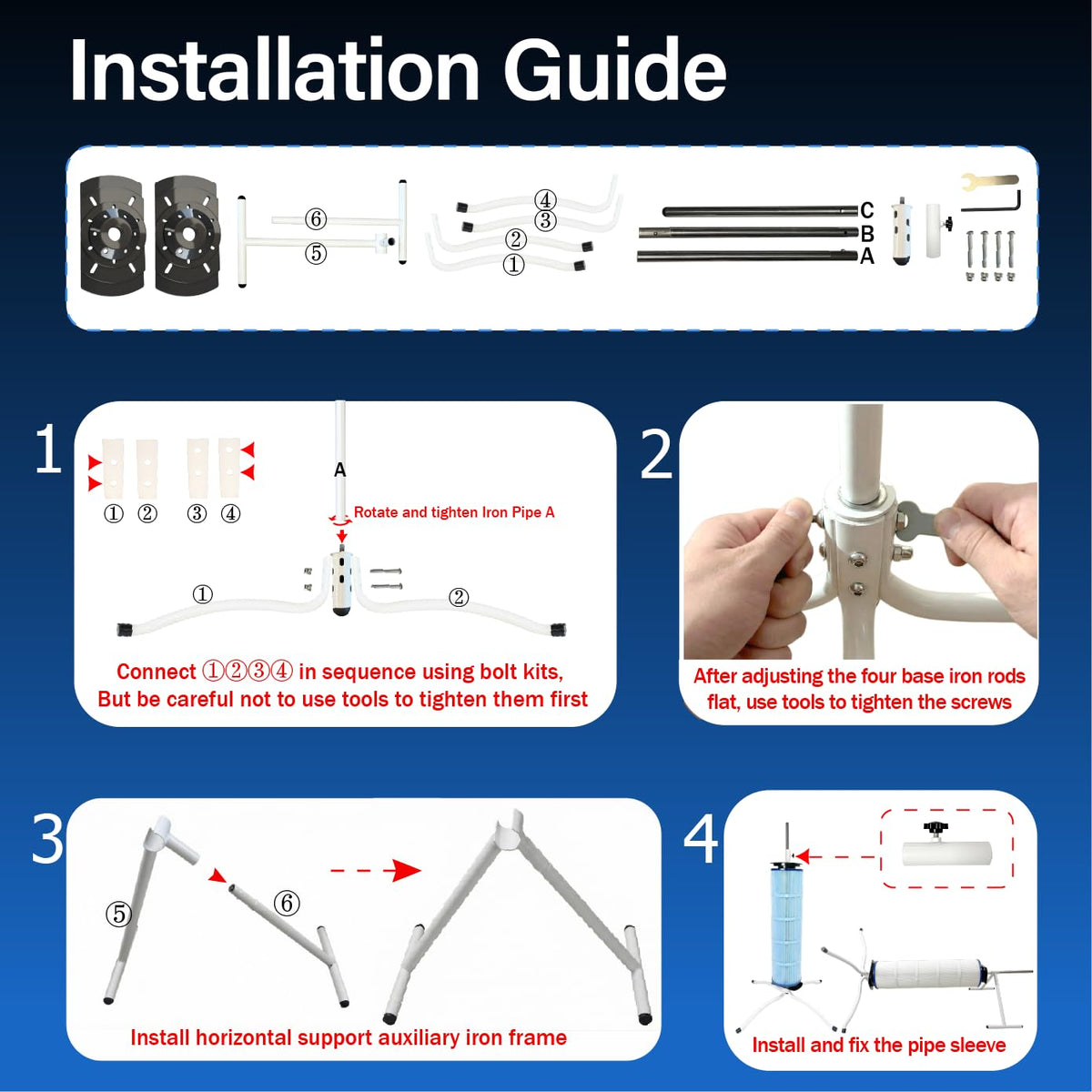 Vootenec instant setup makes pool maintenance quicker and easier.