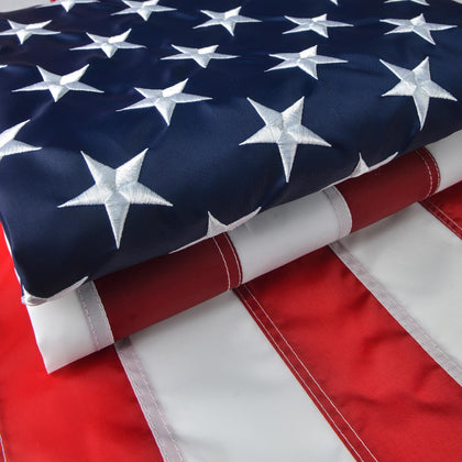 VORENUS American Flag 3x5 outdoor with embroidered stars for yard display.