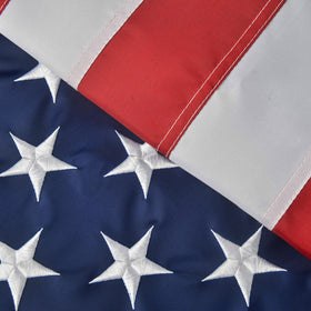 VORENUS American Flag embroidery details showcase durable stitching and vibrant colors.
