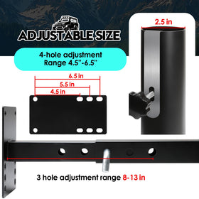 Vornalex stainless steel RV mount resists rust for outdoor travel