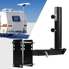 Vornalex RV flag pole mount front frame for secure installation