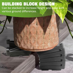 Vorregenweiss 24-pack pot feet for easy replacements