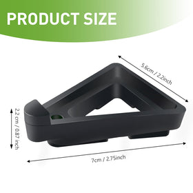 Vorregenweiss stackable triangular pot feet stabilize uneven surfaces