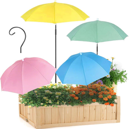 Vorriop plant umbrella canopy close-up showing UV blocking features for sun protection