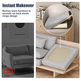 Vorshape universal-fit cushion covers suit outdoor and indoor furniture styles