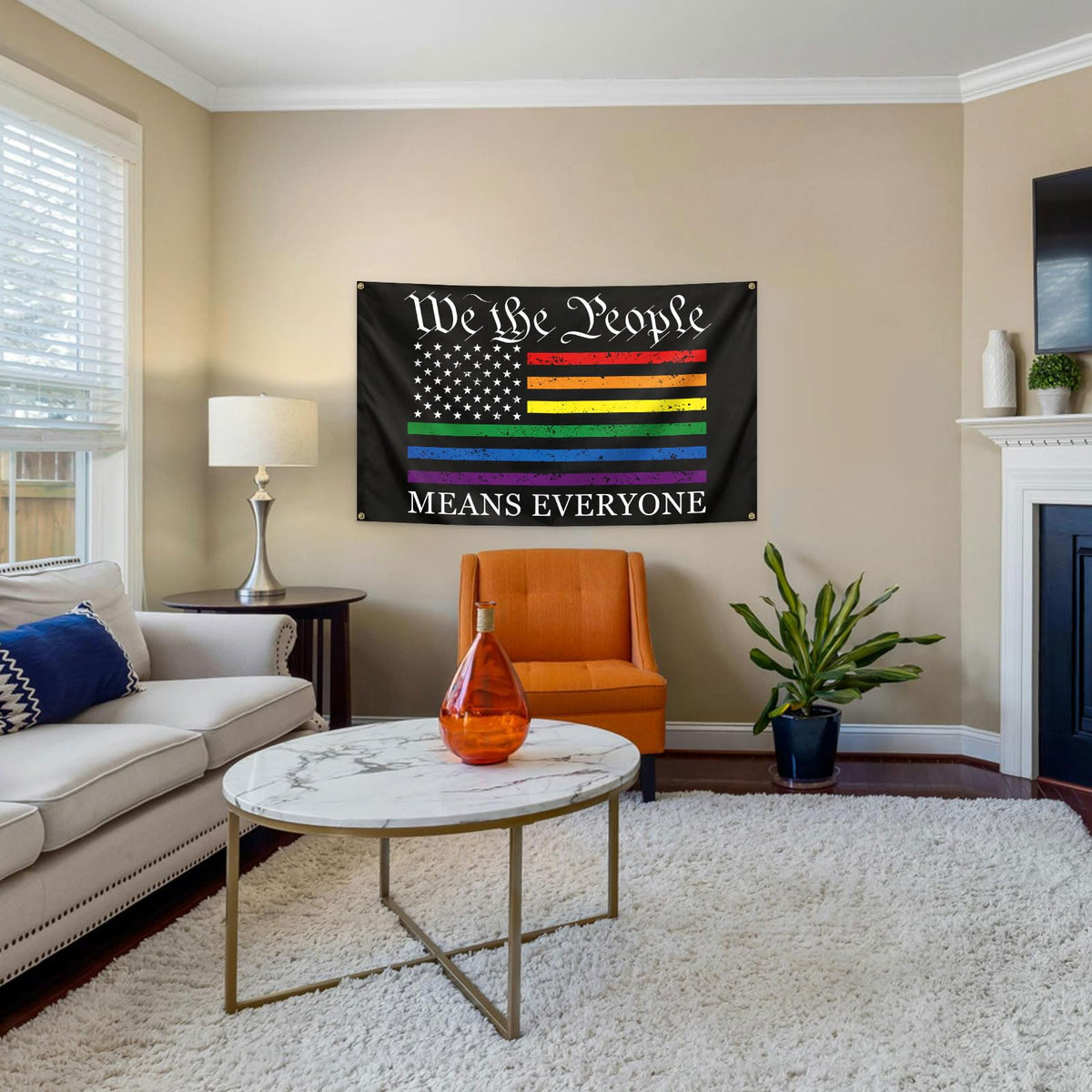 Vorupel high-contrast print technology keeps rainbow imagery crisp over time.