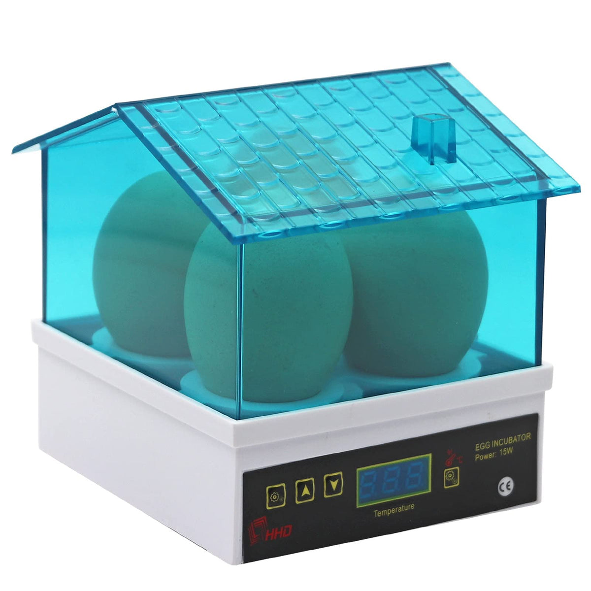 Vosaplk 4-egg incubator compact design for home hatchery and classroom use.