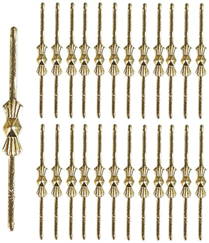 Vosaplk Dong Huang bow tie crystal connector gold closeup for chandeliers