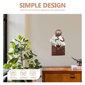 VOSAREA multi-functional wall pocket for sundries and small decor accents.
