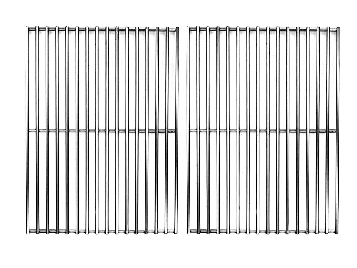 Votenli S6666B grid front view showing 19x12.5 inch size for even cooking