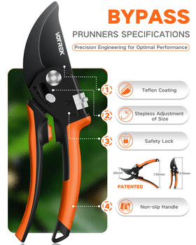 VOTREK pruning shears make a thoughtful gift for gardeners and professionals.