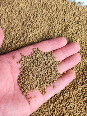 Voulosimi Akadama soil bag 18 lb shown for reliable bonsai planting and moisture control.