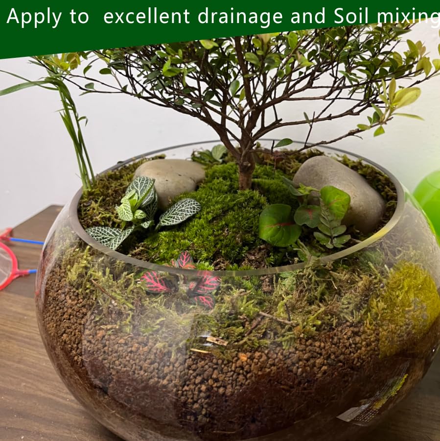 Voulosimi Akadama succulent grow medium image illustrates drainage-friendly base for succulents.