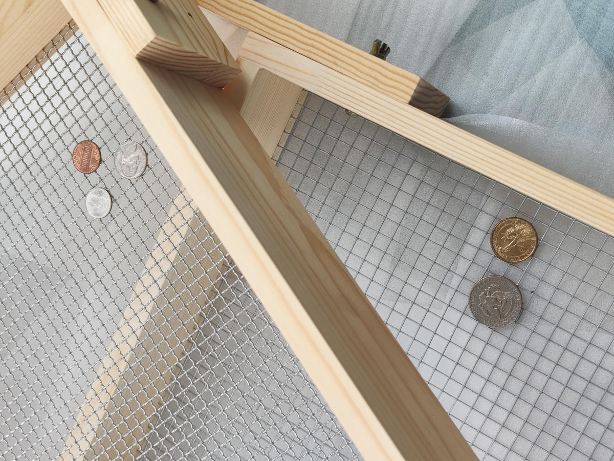 Voulosimi extension boards for the garden sifter extend reach and batch soil