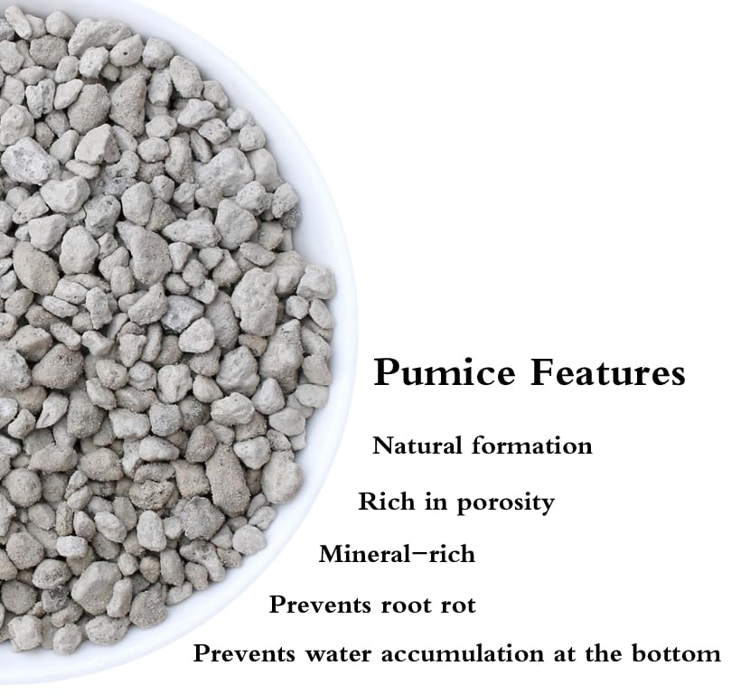 Voulosimi landscape pumice supports healthy roots in garden beds