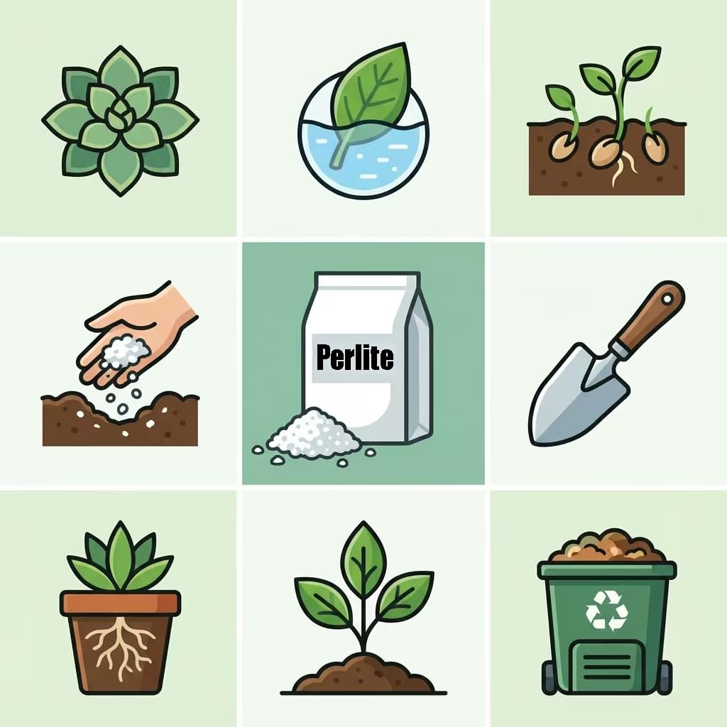 Voulosimi Organic Perlite resists decomposition for long-lasting structure.