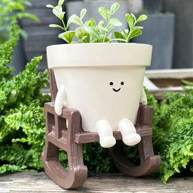 Vovkokc gift-worthy smiley planter for plant lovers and friends.