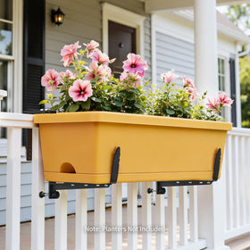 VOXOR brackets feature reinforced bottom support for heavy planters