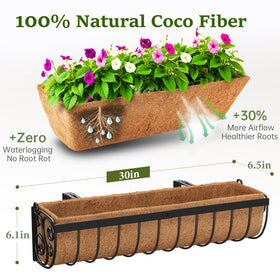 VOXOR stable metal frame keeps balcony planters level on porches and decks